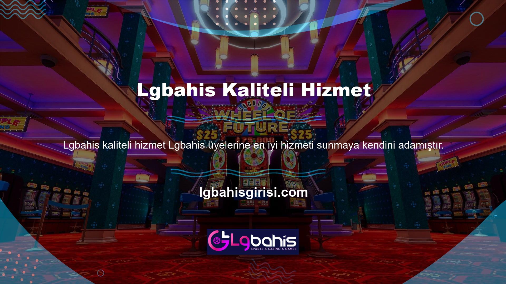 Mobil sistem size sorunsuz ve kesintisiz iletişim sağlamak için tasarlanmıştır, böylece Lgbahis mobil sayfalara kolayca erişebilirsiniz