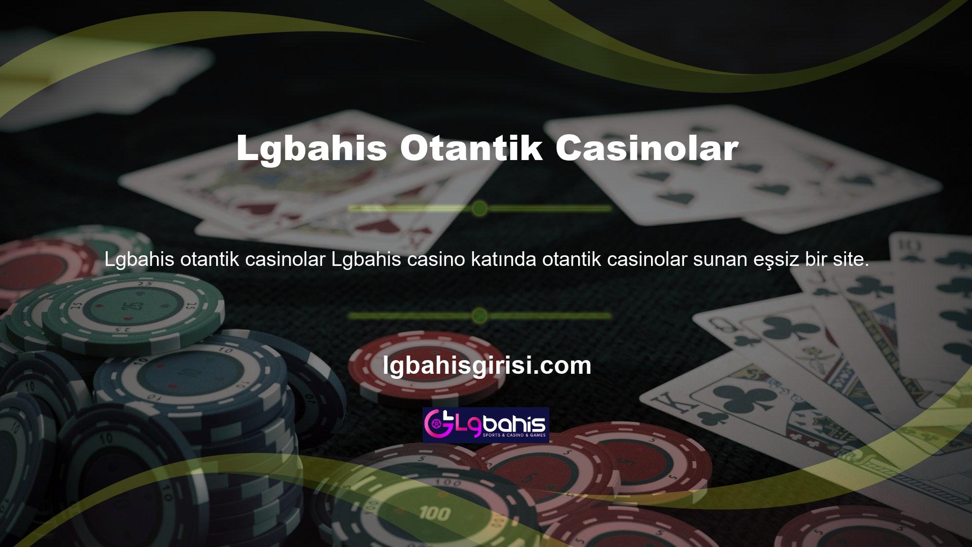 Sonuç, bayiliklerde canlı performansların tadını çıkarabileceğiniz ve hatta gerçek casino salonlarında çevrimiçi oynayabileceğiniz 24 saatlik bir hizmettir